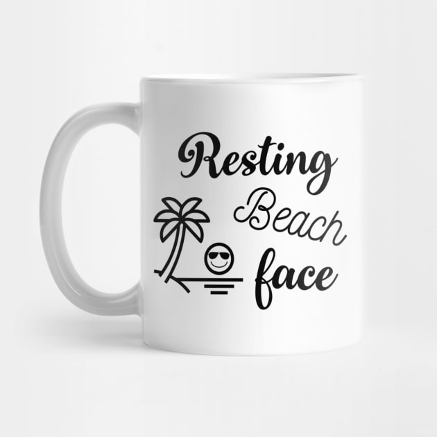 Resting Beach Face by Saytee1